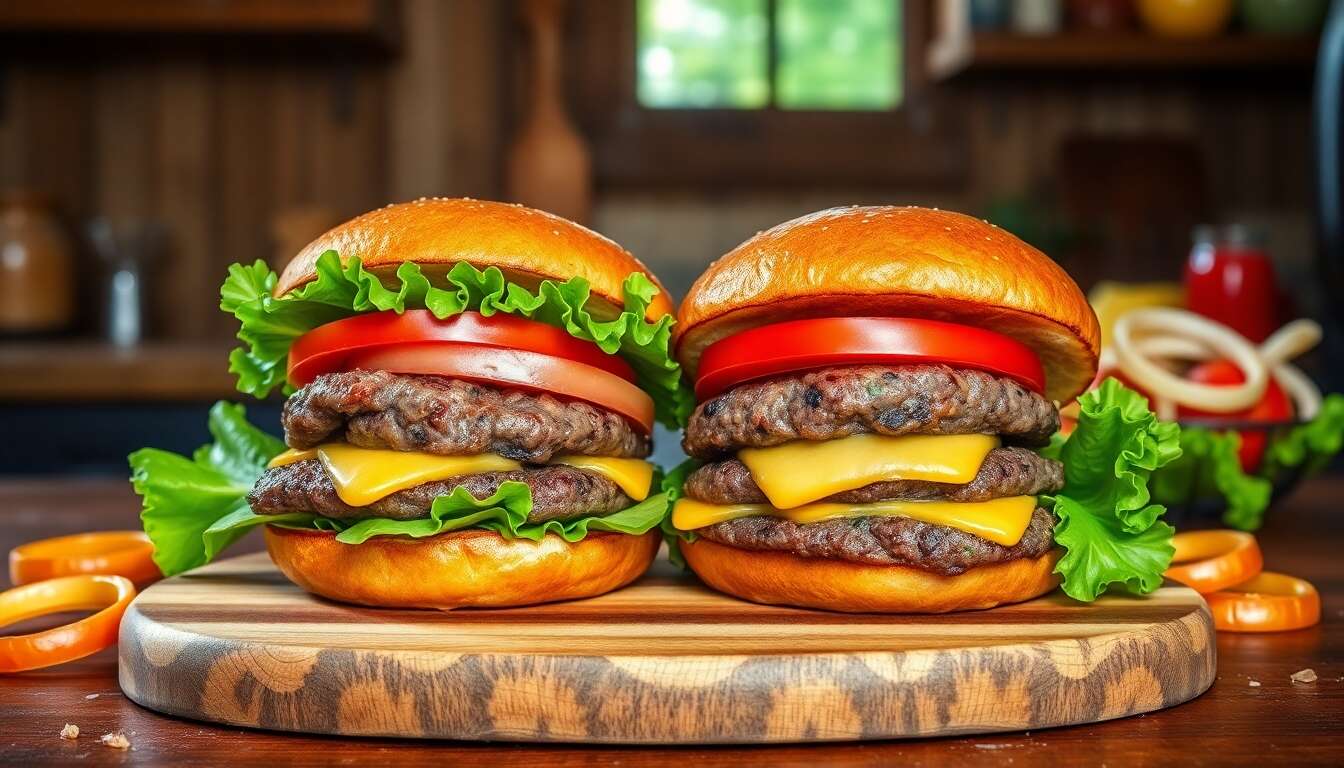Cuisson à point ou saignante : régler le débat éternel du burger classique
