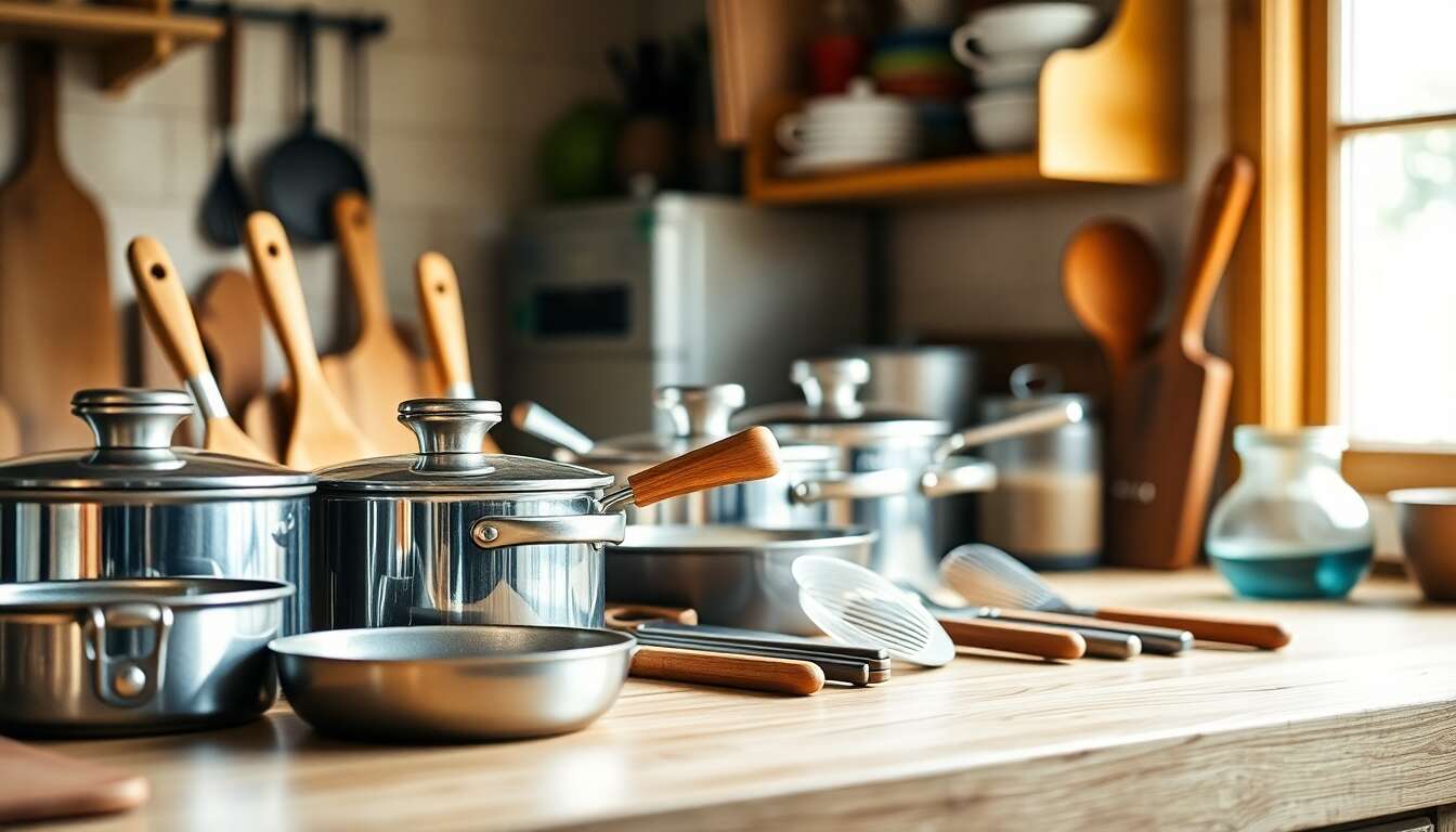 Ustensiles essentiels pour une cuisson réussie
