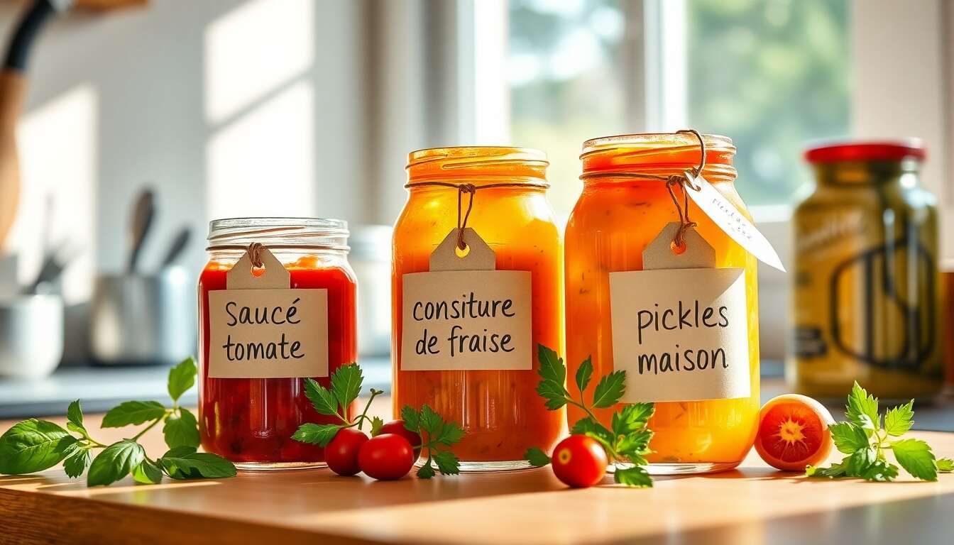 Comment conserver vos condiments faits maison ?