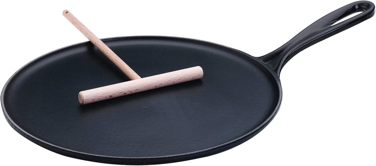 Test : crêpière Le Creuset en fonte émaillée, noir mat