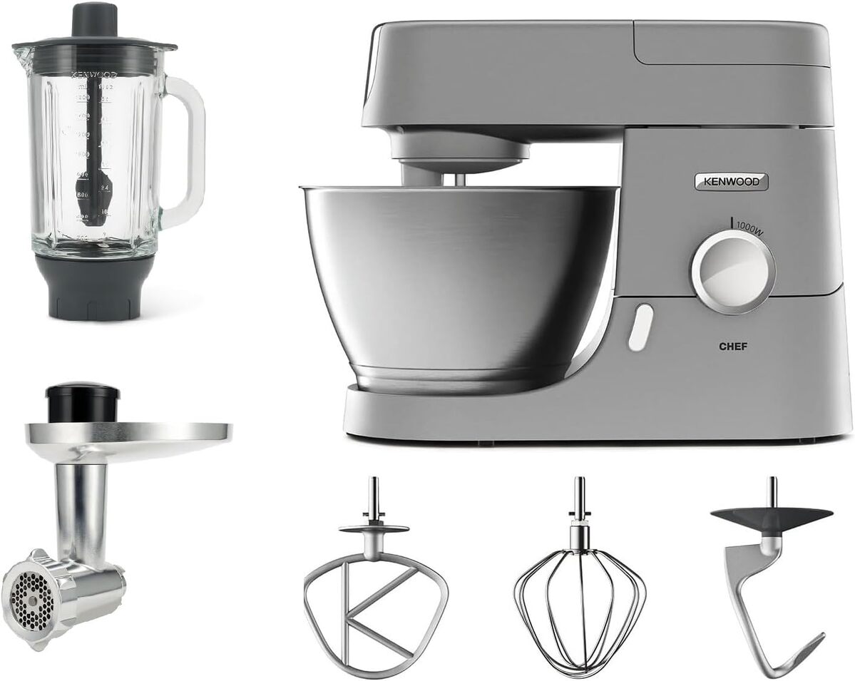 Test de la Kenwood KVC3100S : machine de cuisine multifonction argentée