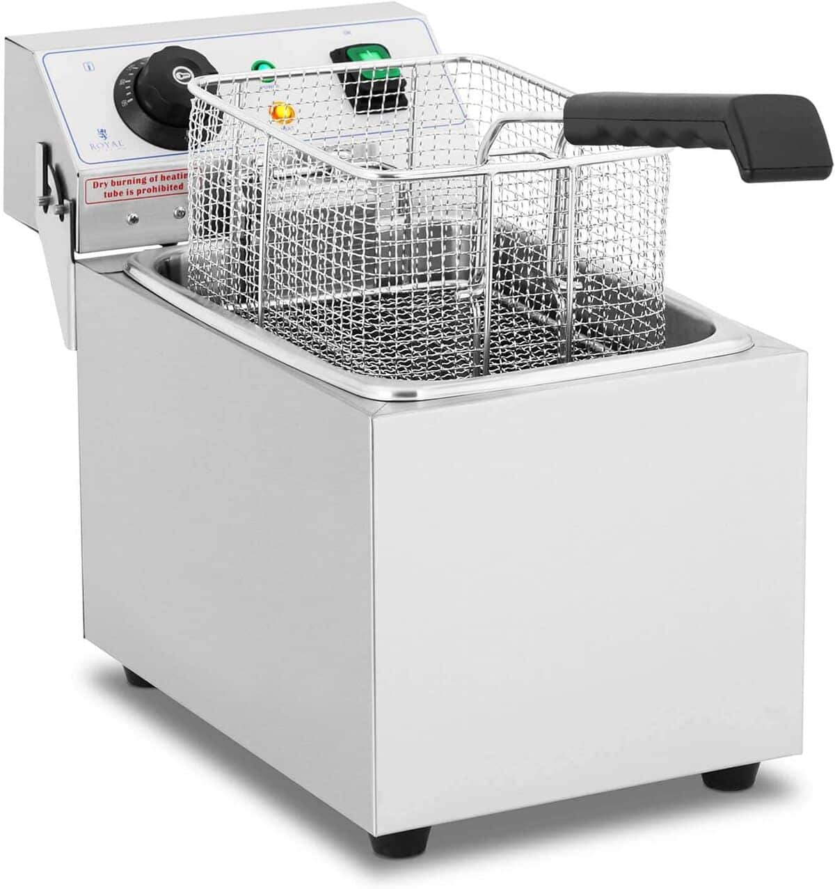 Test de la friteuse électrique Royal Catering RCEF 08EB