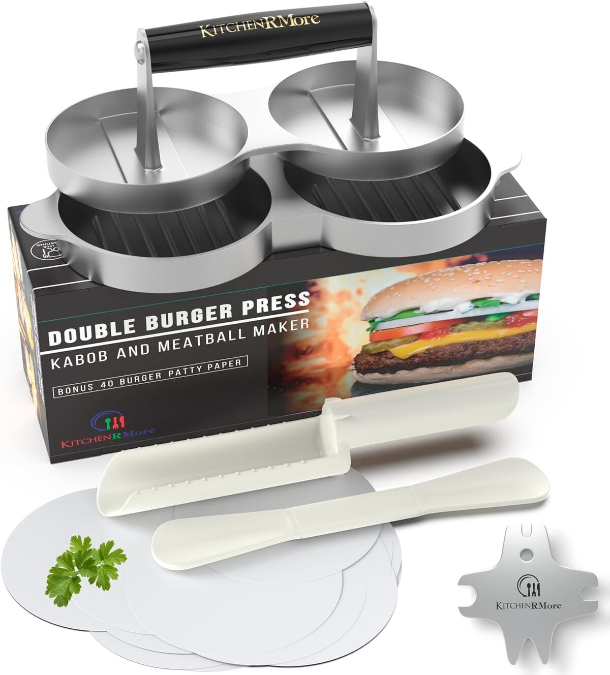 Test : kitchen RMore, le presse à burger multifonction