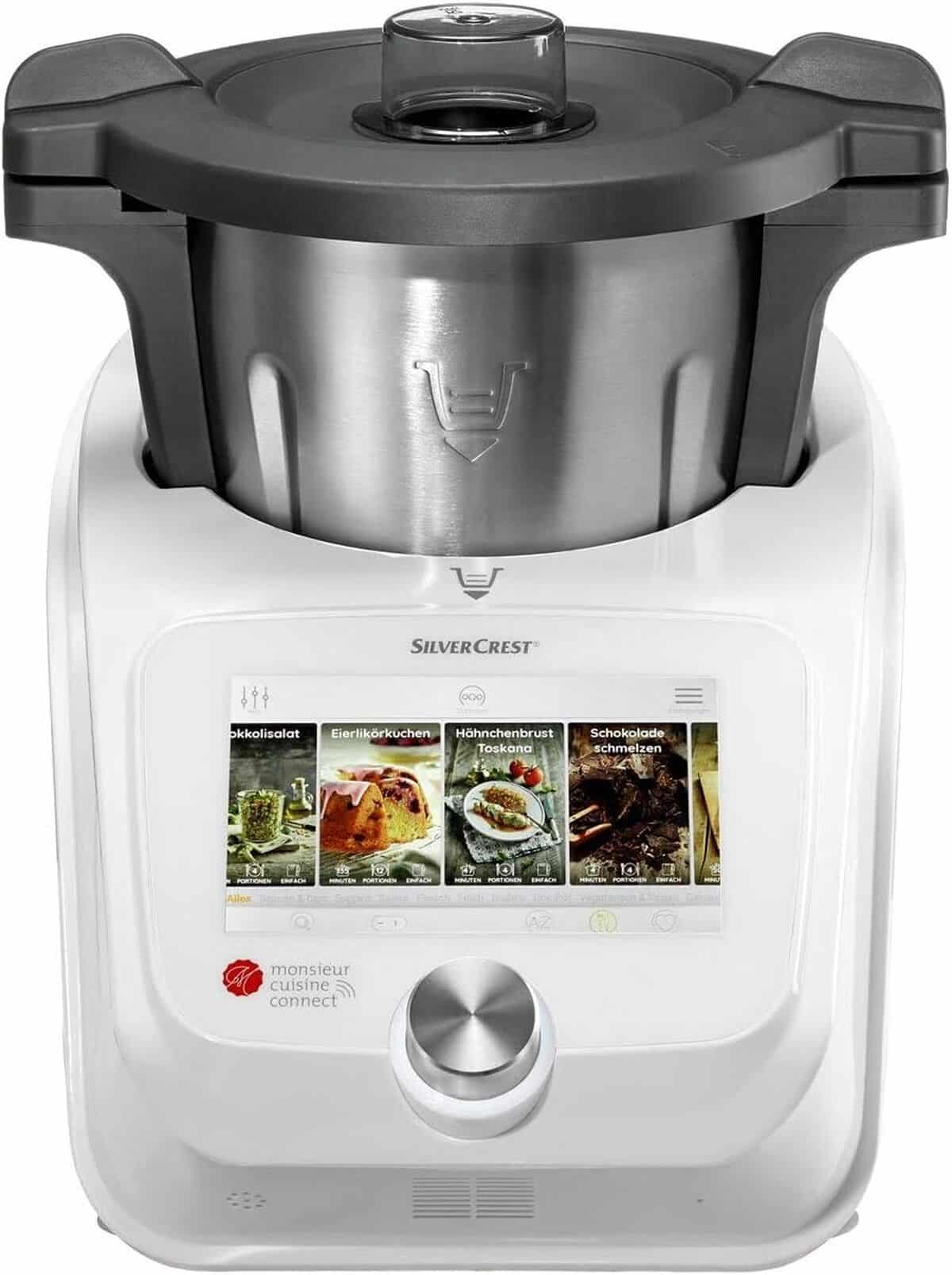 Test : robot-cuiseur SilverCrest Monsieur Cuisine Connect blanc