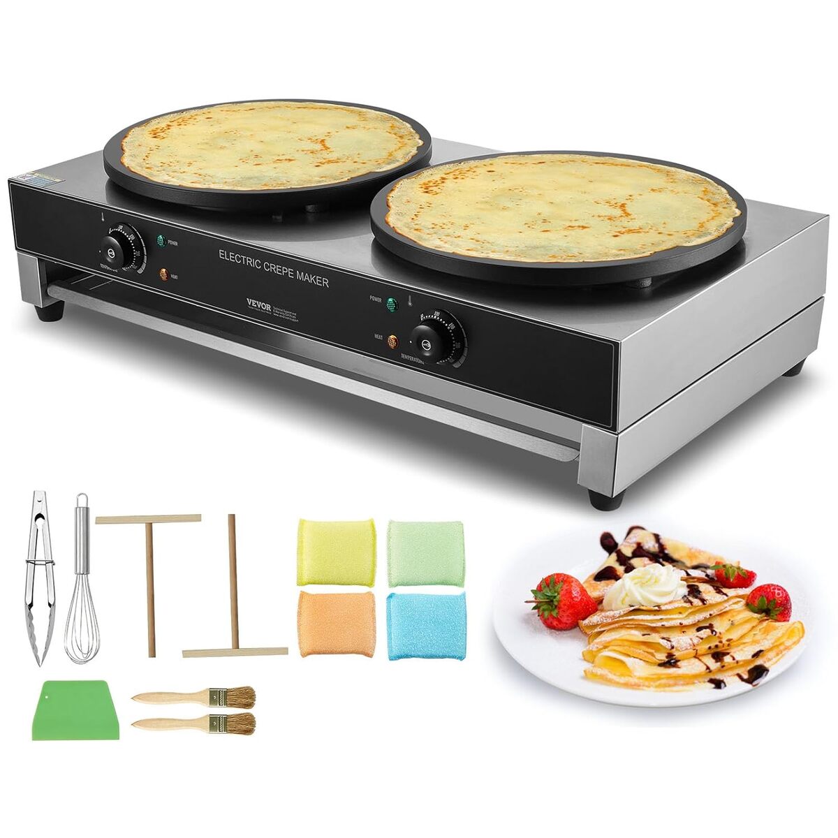 Test de la crêpière électrique VEVOR : performance et polyvalence