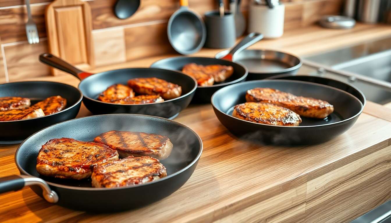 Choisir la bonne poêle pour vos steaks