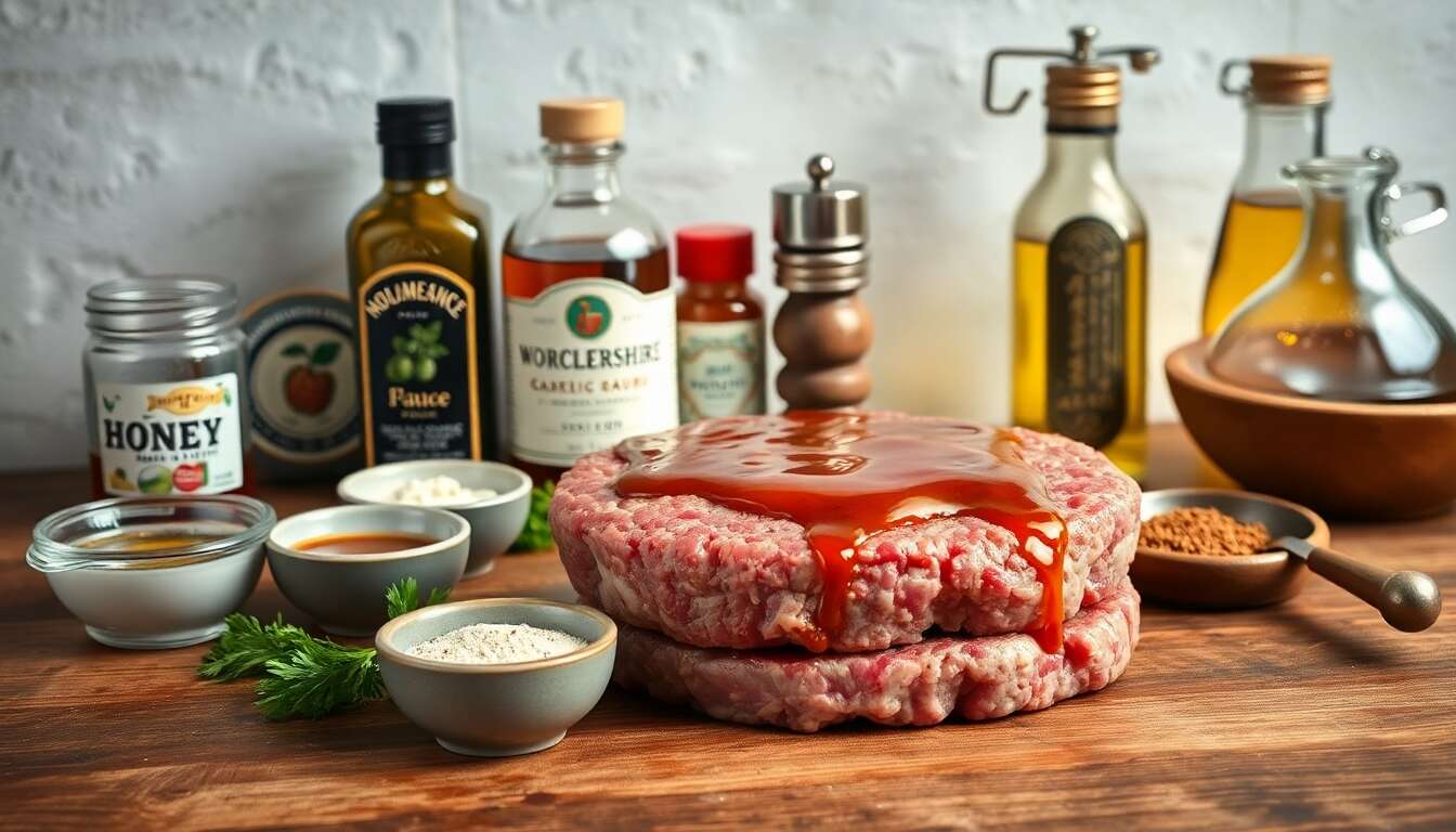 Marinades alléchantes pour une viande de burger savoureuse