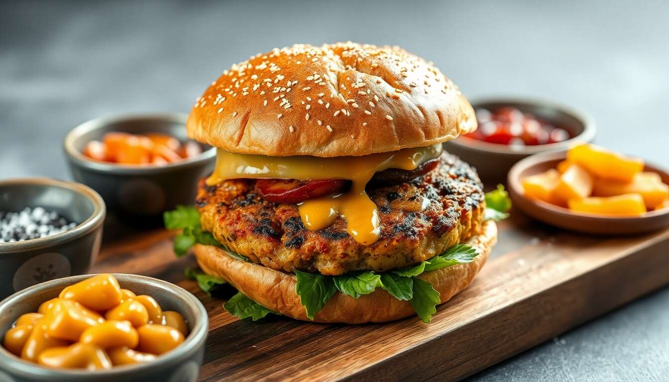 Cuire le tempeh façon burger gourmand