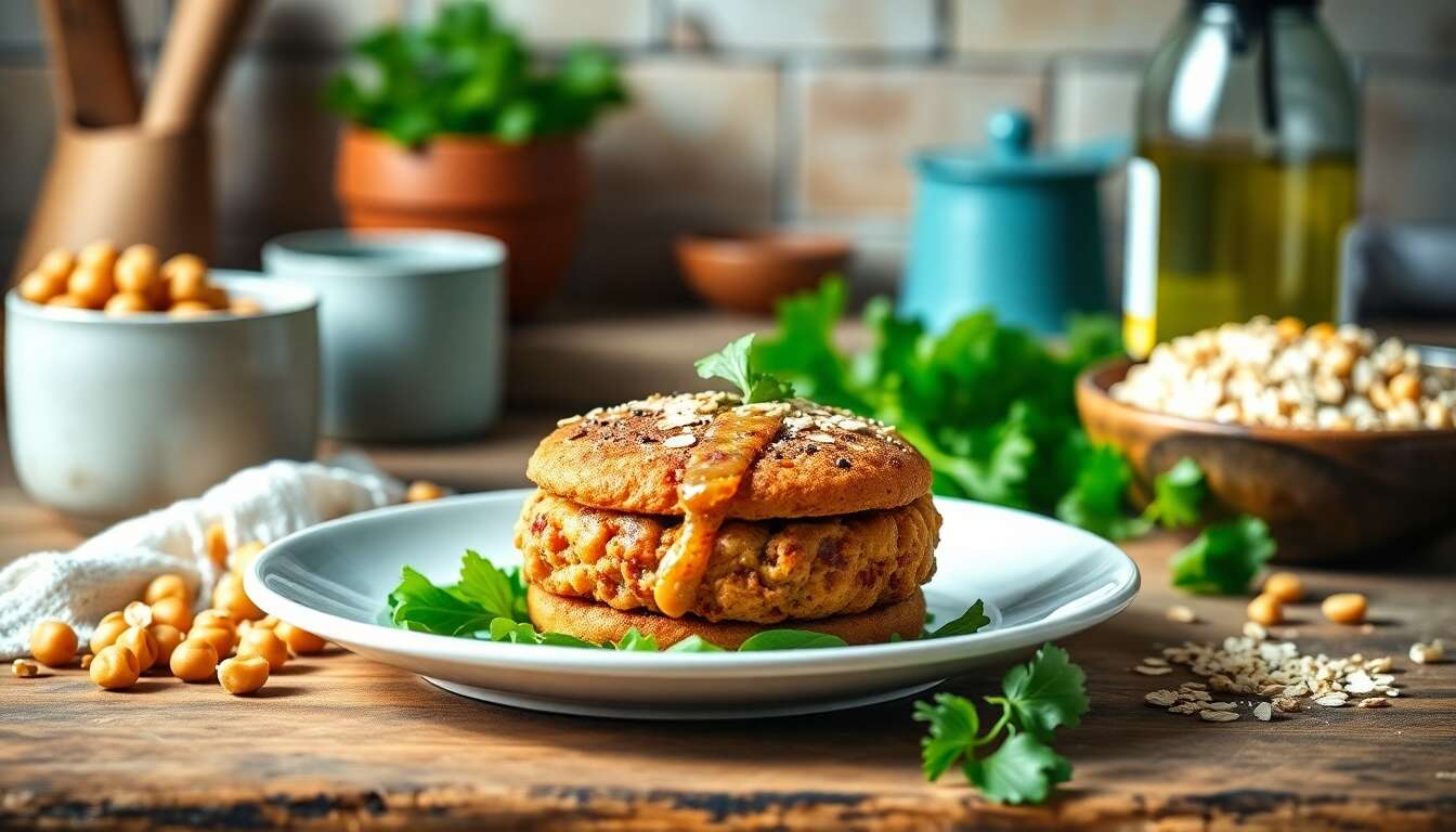 Burgers protéinés avec pois-chiches : mode d'emploi