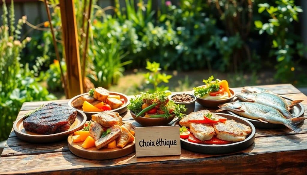 Choix éthique : comprendre l'impact environnemental des différentes options carnées