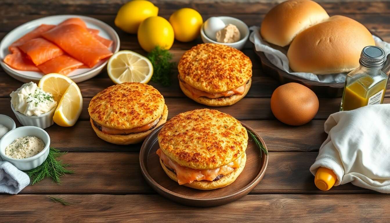 Burgers de saumon à la ricotta : recette gourmande et originale