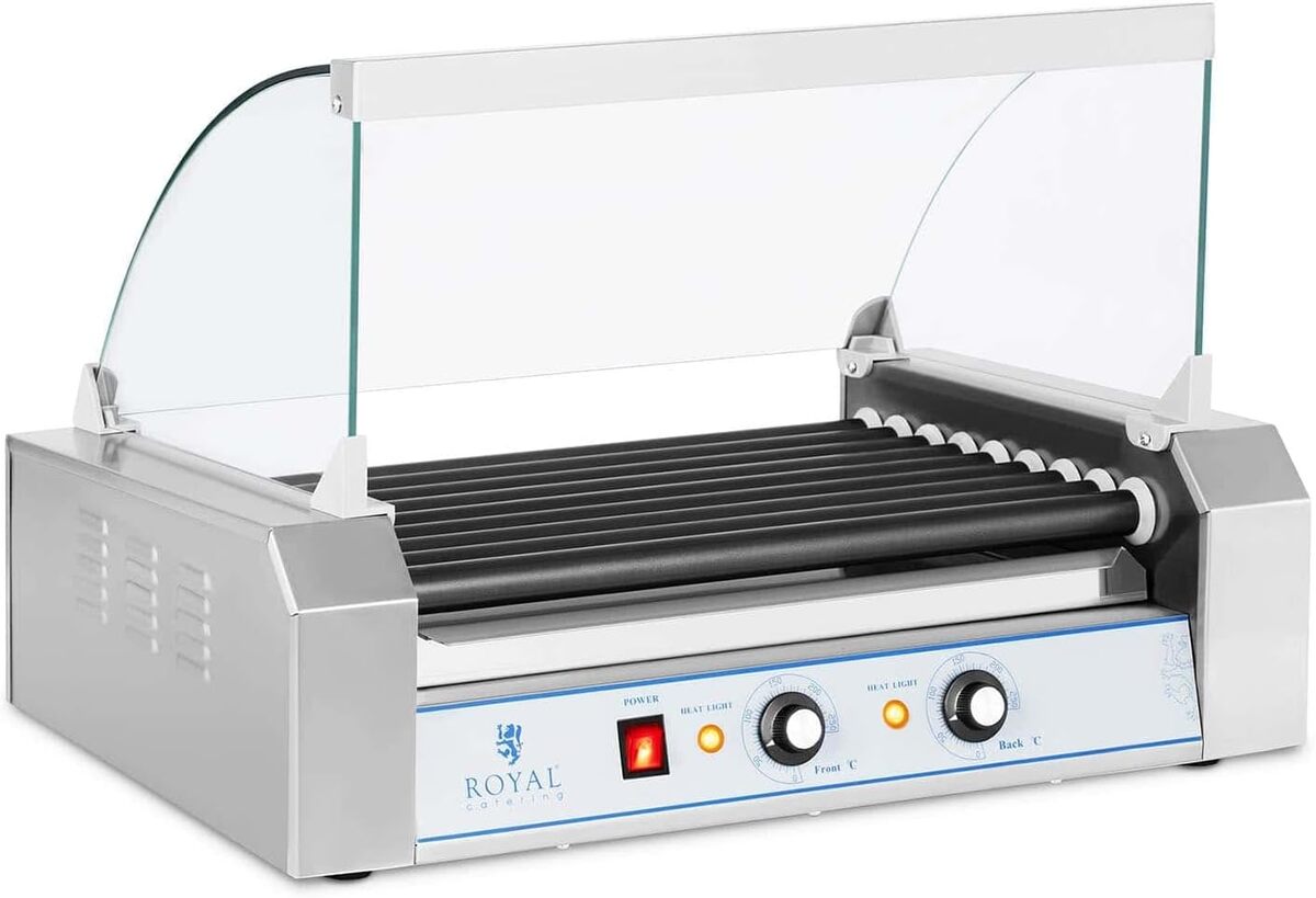 Test du grill à saucisses Royal Catering RCHG-9T : performance et efficacité