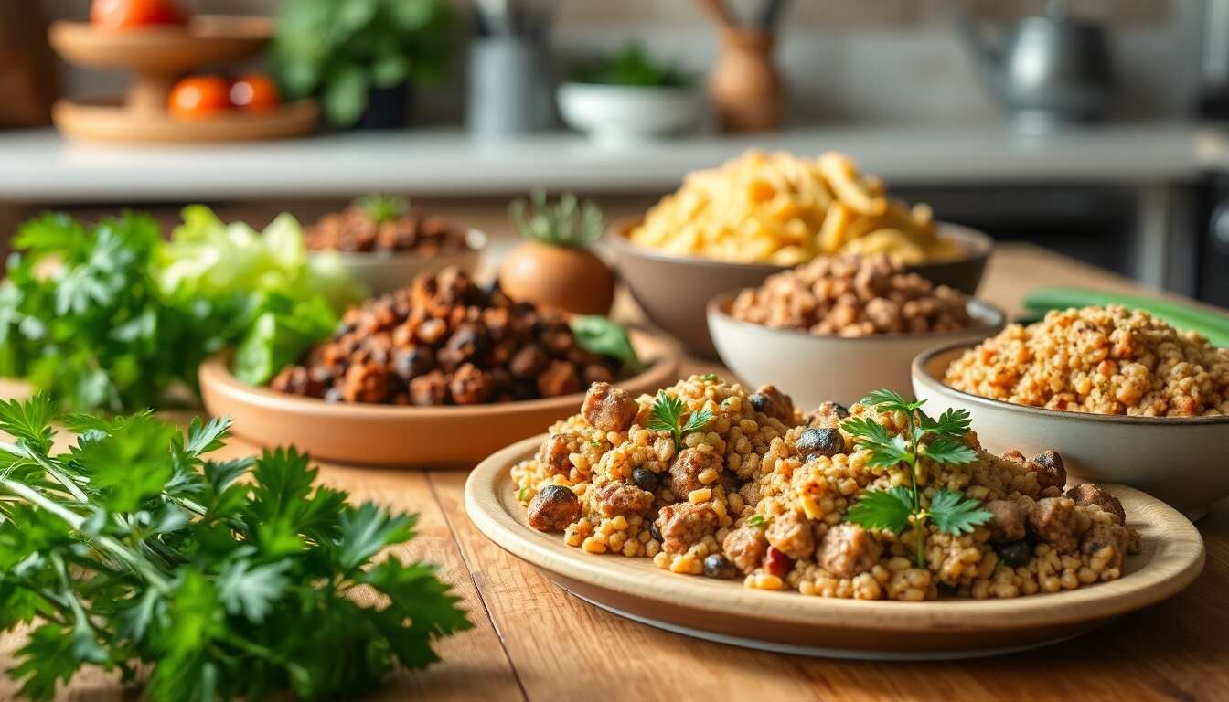 Les prot&eacute;ines de soja textur&eacute;es : une option populaire