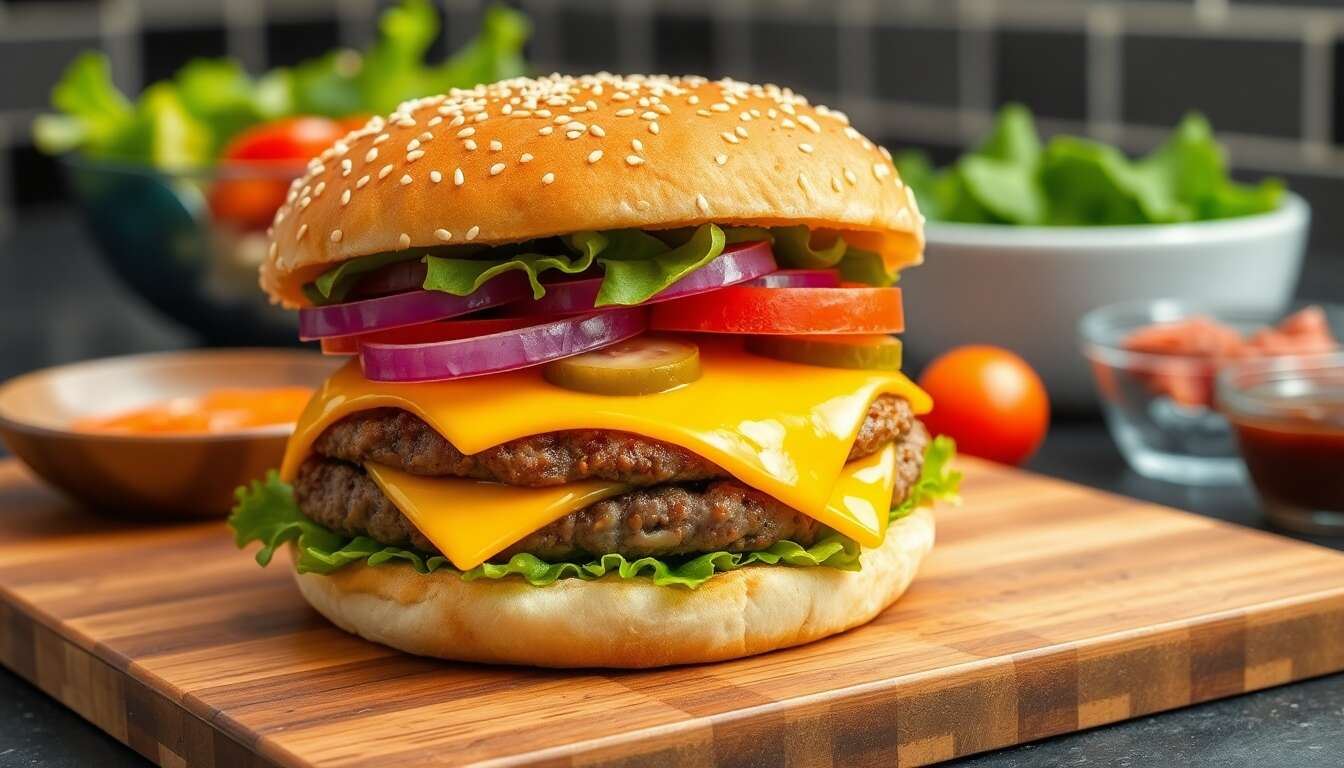 Assembler un burger en cinq étapes faciles
