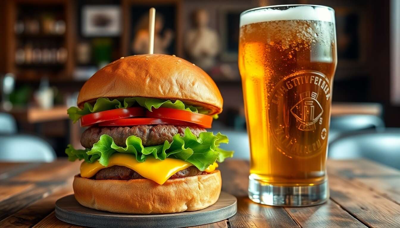Les bi&egrave;res id&eacute;ales pour accompagner un burger