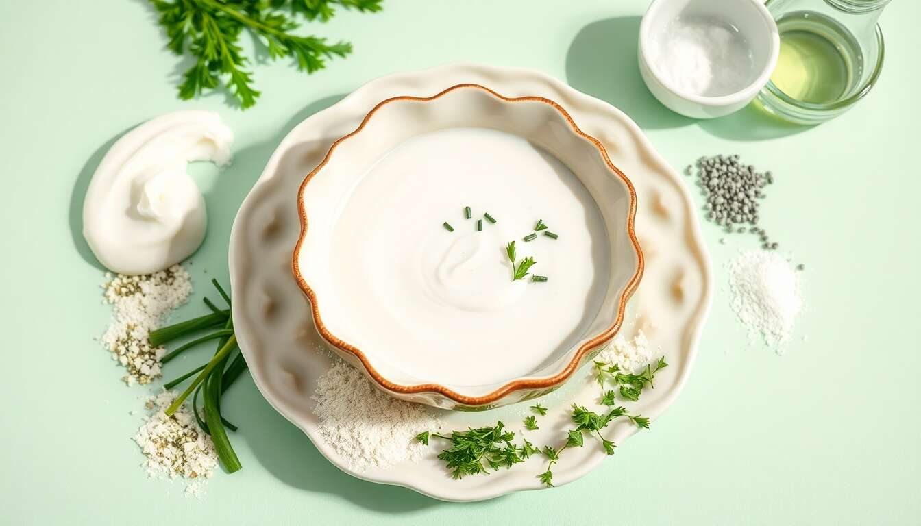 Intensifiez les saveurs avec une sauce ranch maison