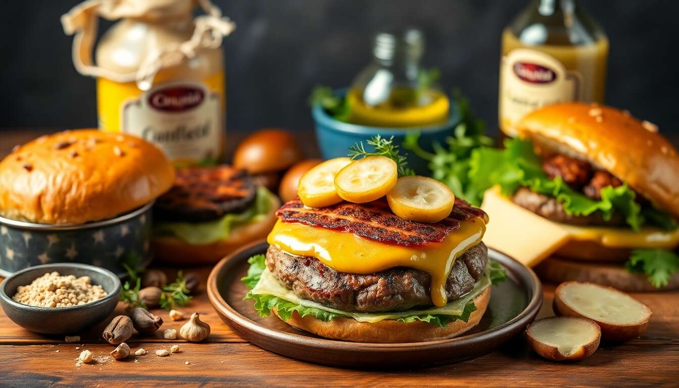 Recette de burgers de veau aux girolles