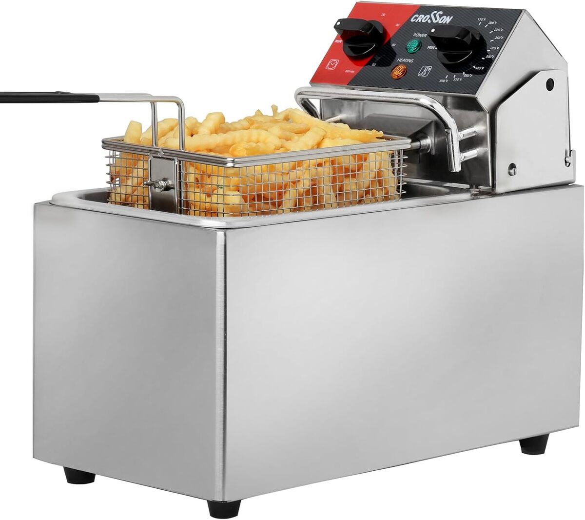 Test : friteuse électrique CROSSON 4L, efficace et facile à nettoyer