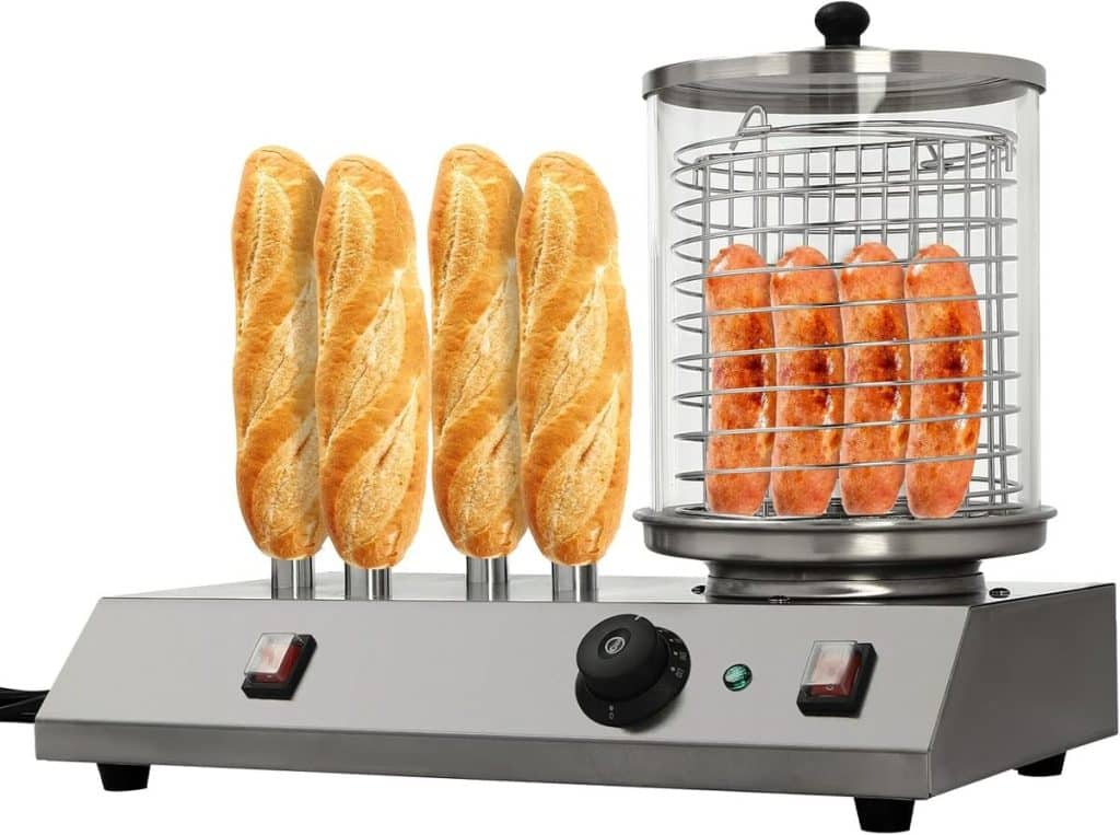 Test : machine à hot-dog Bockwurstwarmer