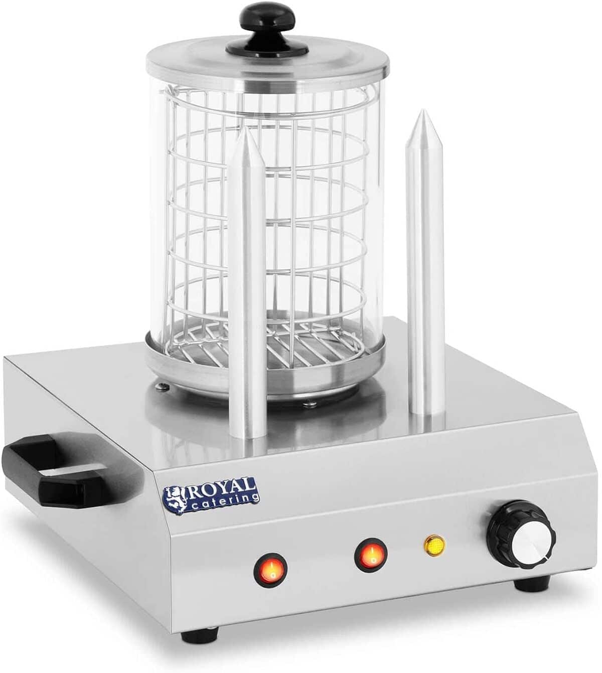 Test Royal Catering RCHW-350-2 : machine à hot-dog professionnelle