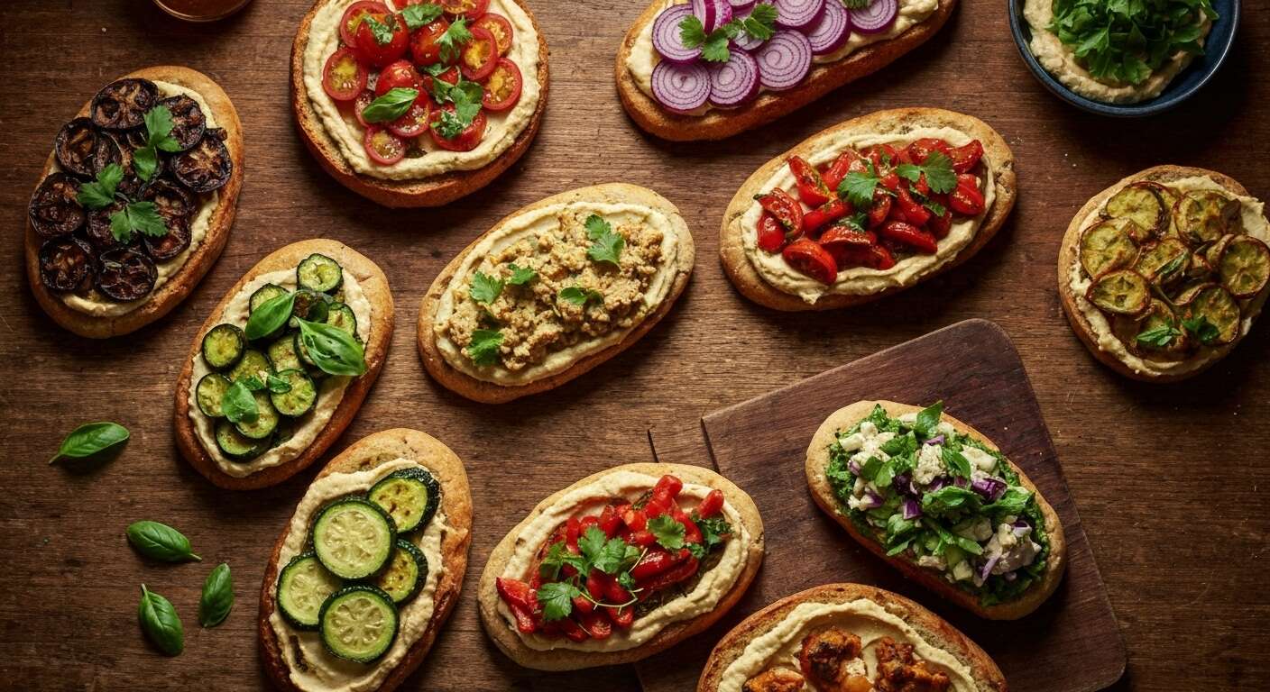 Recettes de tartines v&eacute;g&eacute;tariennes gourmandes