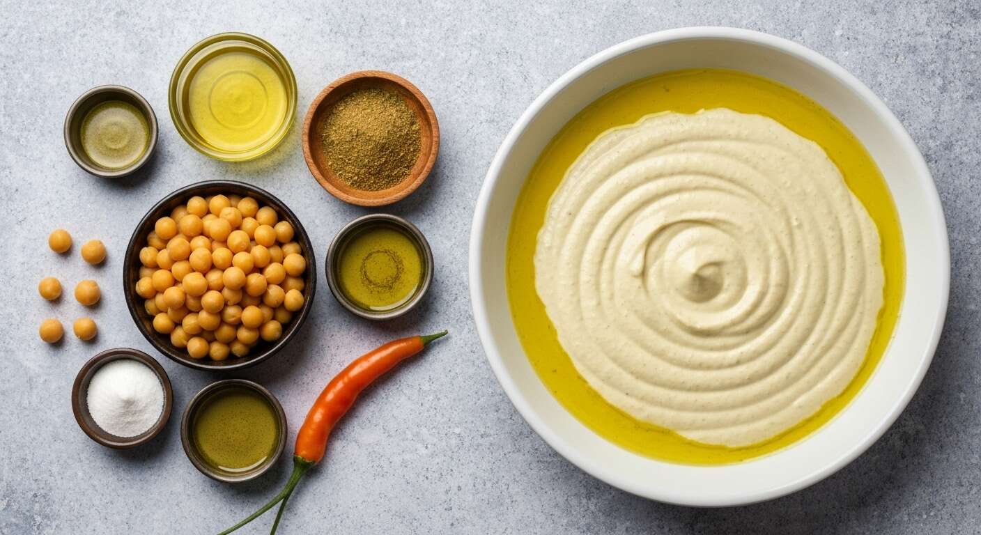 Recette de houmous crémeux comme au restaurant
