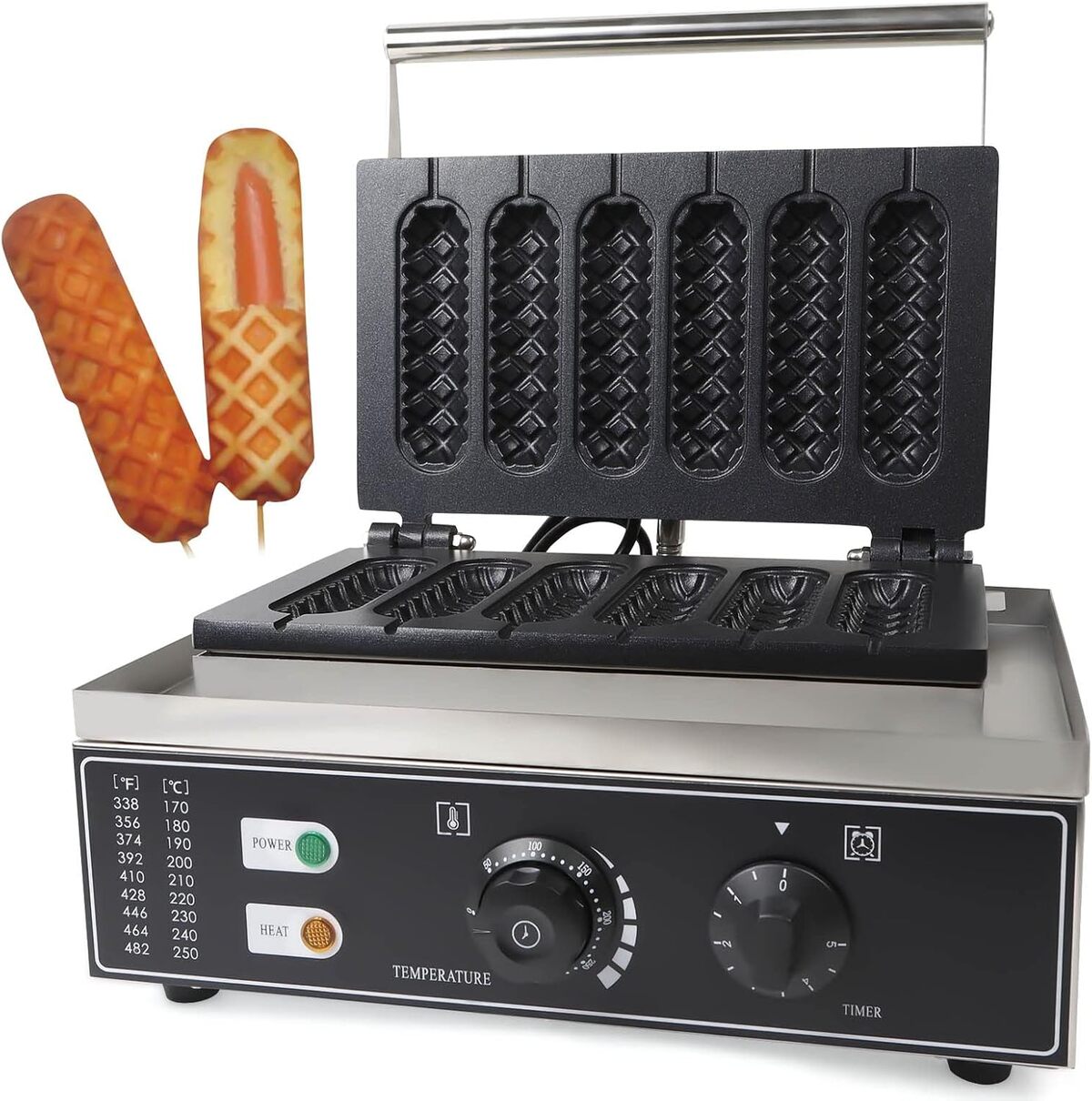 Test : gaufrier professionnel Waffeleosen 1500 W