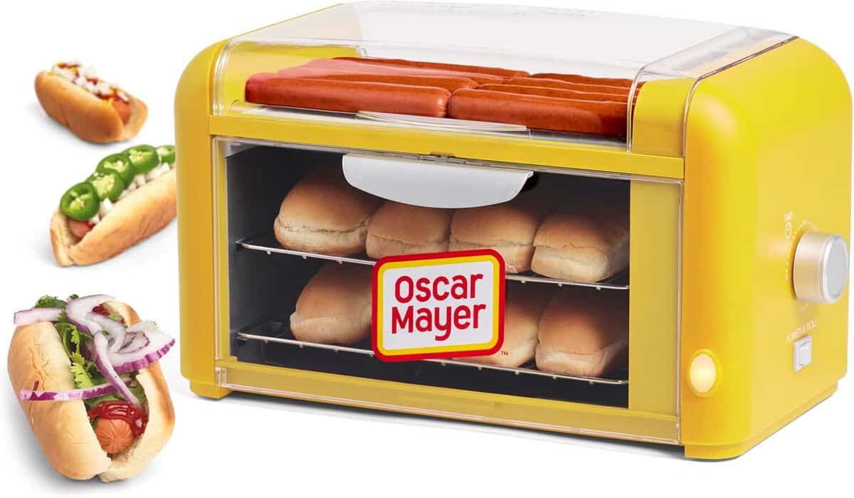Test du rouleau chauffe-chignon Oscar Mayer en acier inoxydable