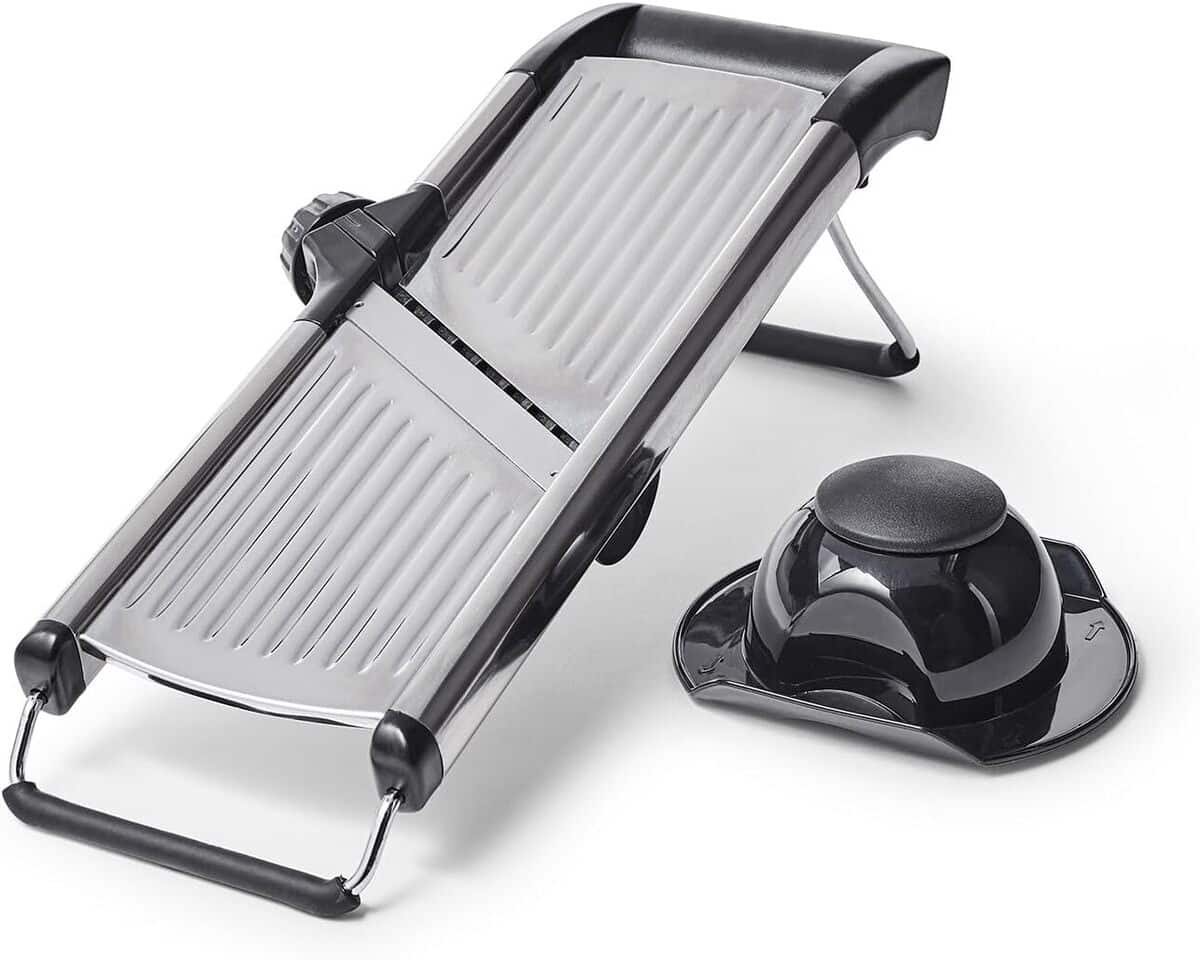 Test : mandoline en acier inoxydable Sur La Table