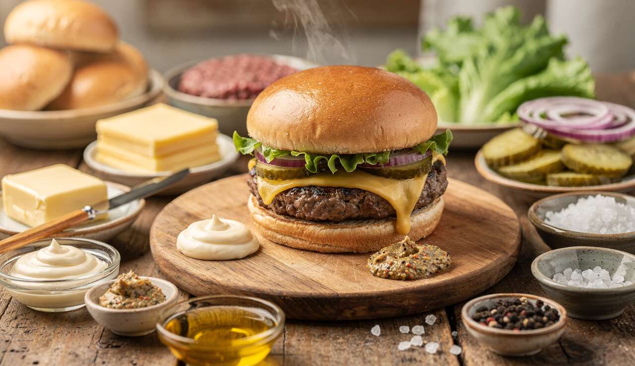 Comment préparer un burger maison savoureux : la recette du burger français