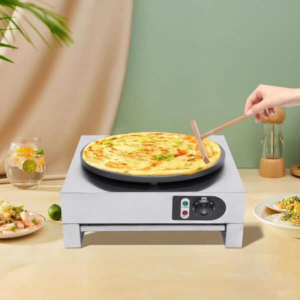 Appareil à crêpes, 3000 W, 220 V, 40 cm, convient pour les boulangeries, restaurants, kiosques, cantines