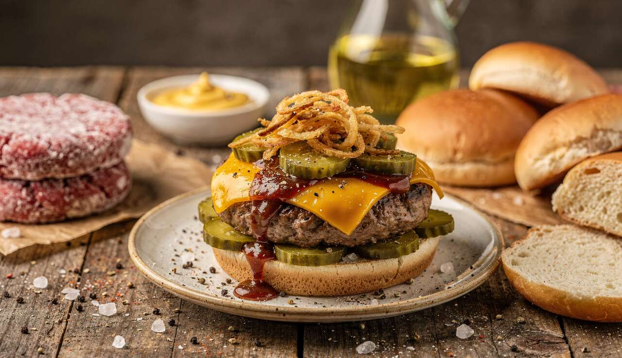 Recette de burger maison : rêve américain "Yes We Eat