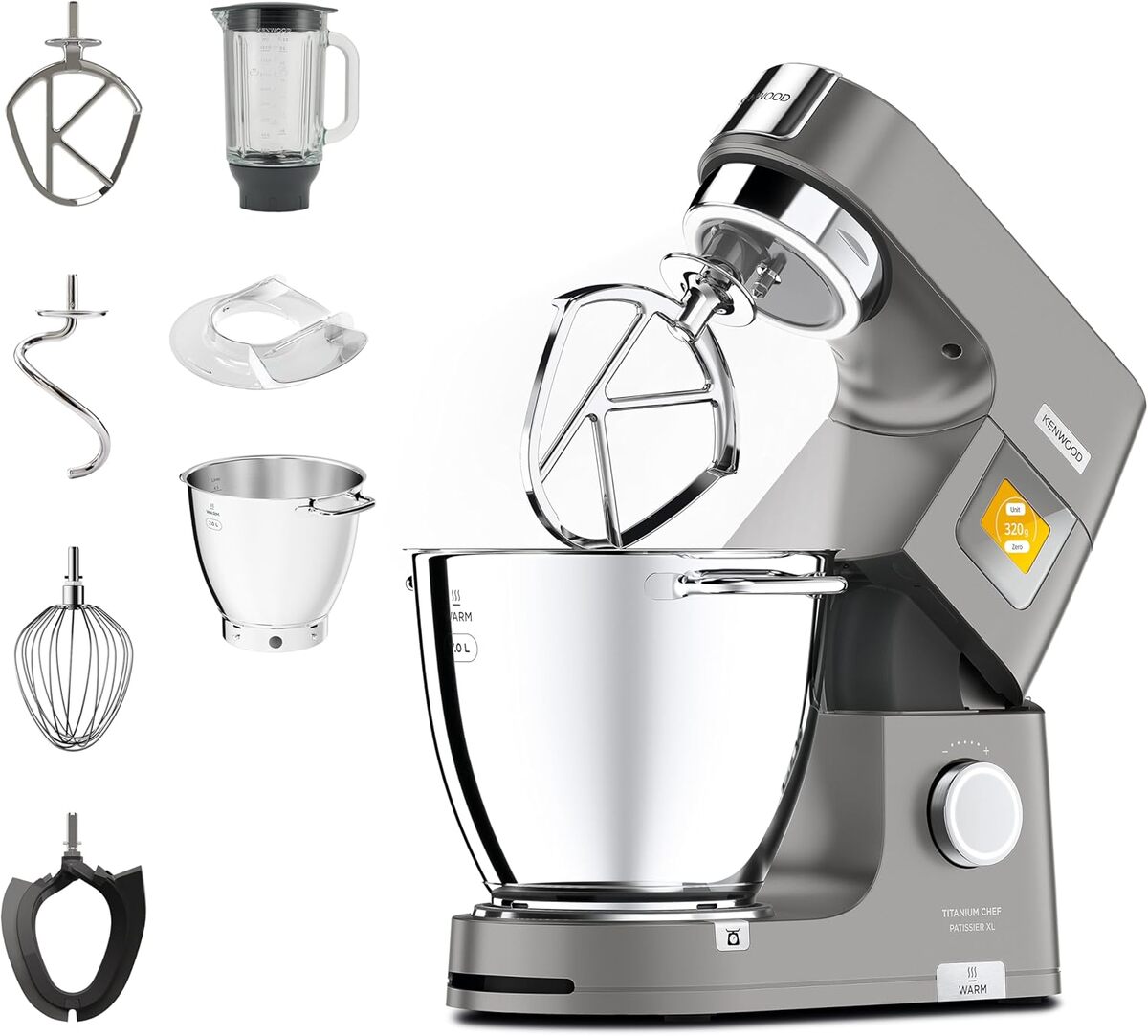 Essai du robot pâtissier Kenwood Titanium Chef XL 1400W