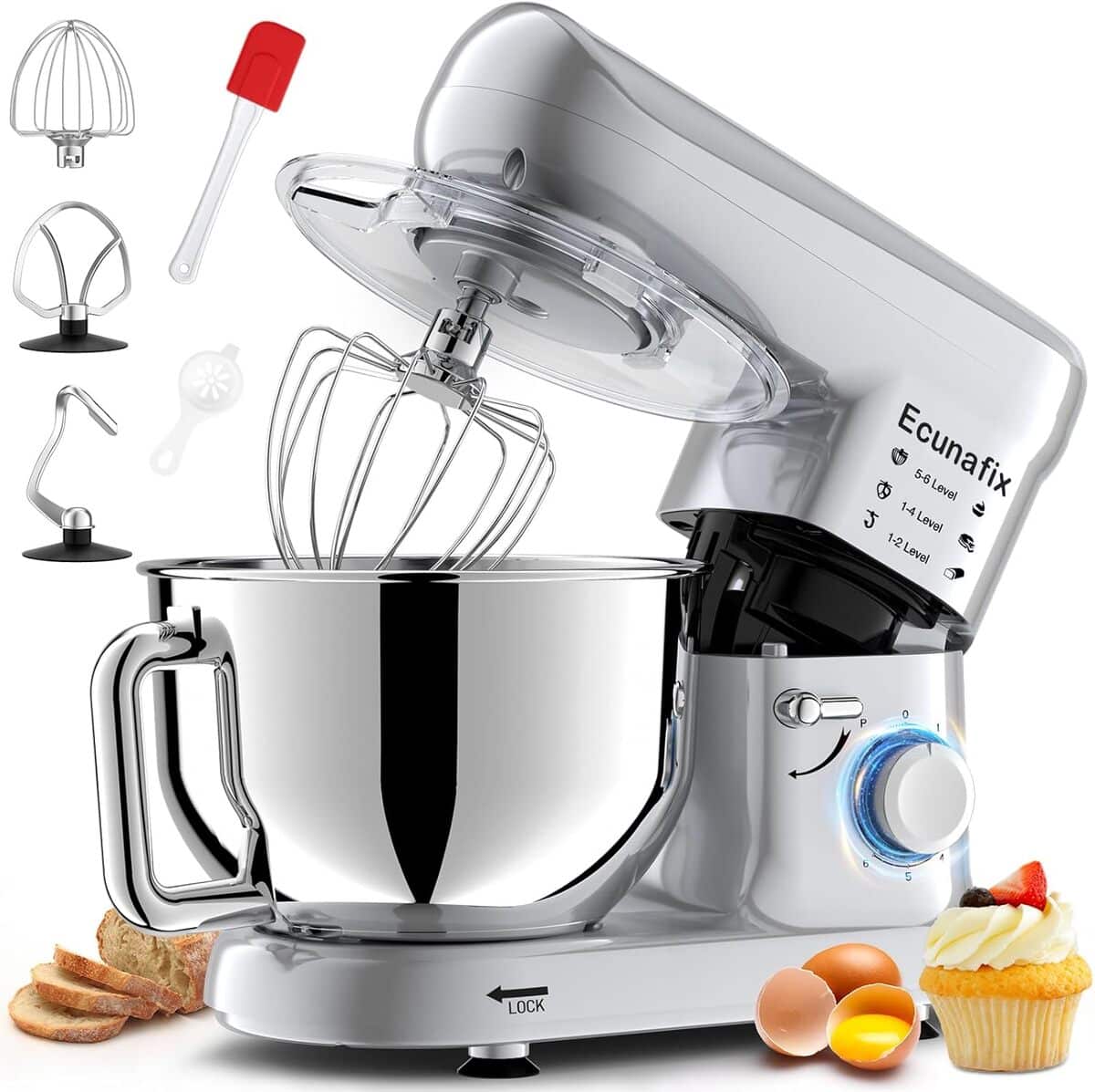 Test du robot pâtissier 1500W : puissance et silence en cuisine