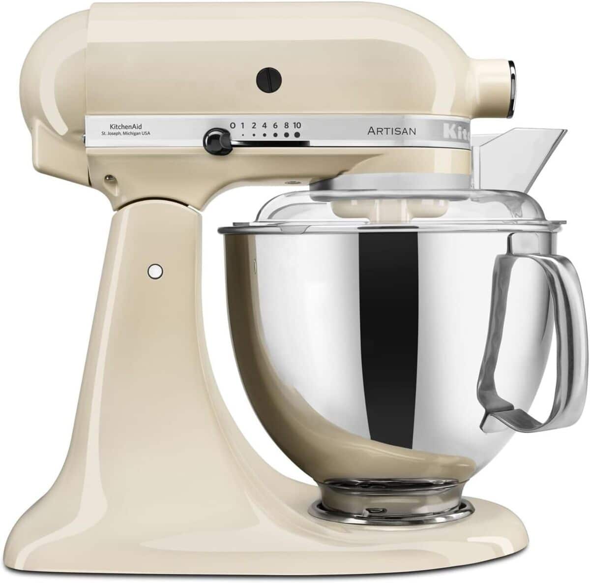 Test du robot pâtissier KitchenAid Artisan : multifonctions et design crème