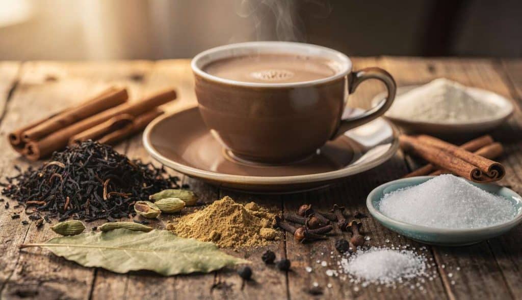 Recette de Masala Chai : thé aux épices indien maison