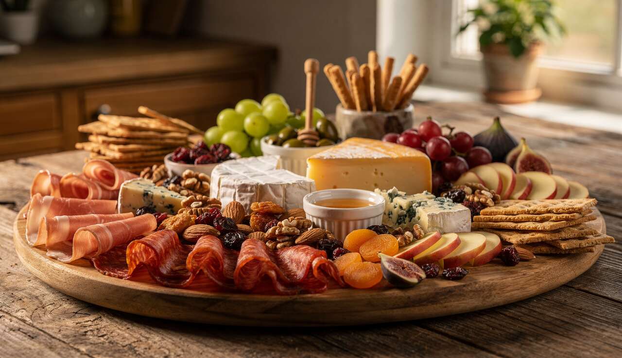 La touche finale : présentation et décoration de la planche La touche finale : présentation et décoration de la planche