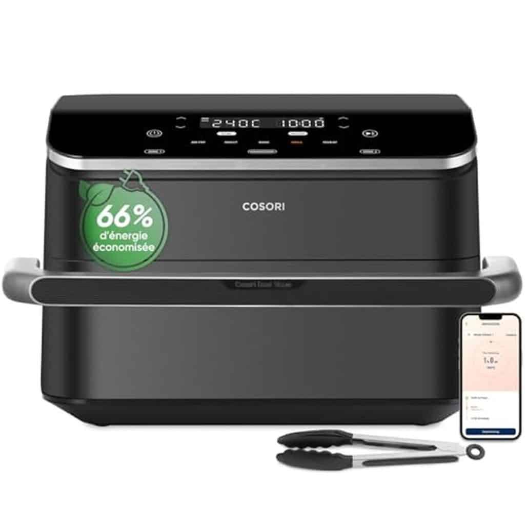 Test : air fryer Cosori Twinfry 10L, friteuse 6-en-1 intelligente