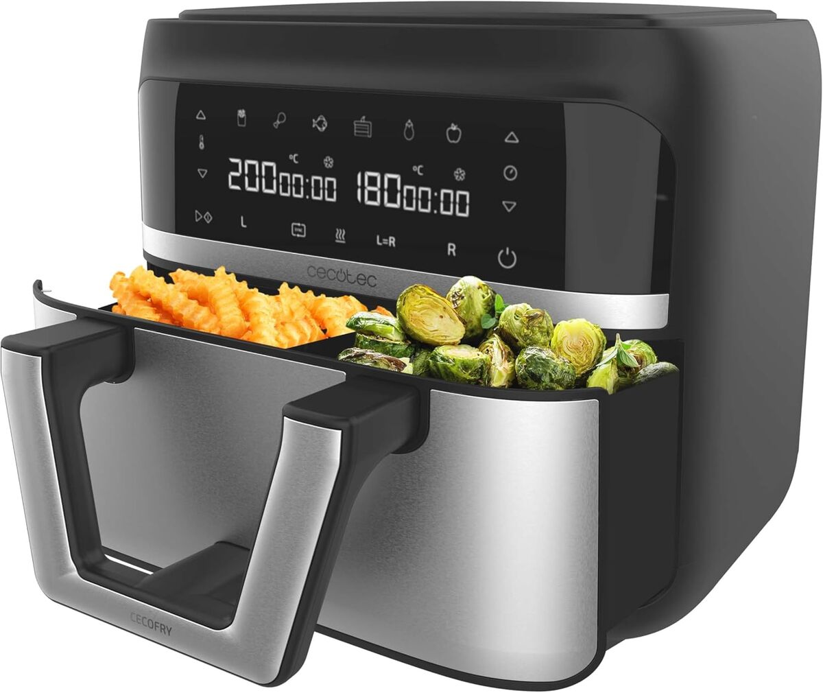 Test de la friteuse Air Cecotec Cecofry Dual 9000 : diététique et performante