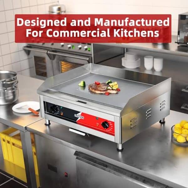 Découvrez la plaque chauffante CROSSON 60x40CM, 4000W : un allié puissant pour vos besoins culinaires en restaurant. Performance et durabilité au rendez-vous.