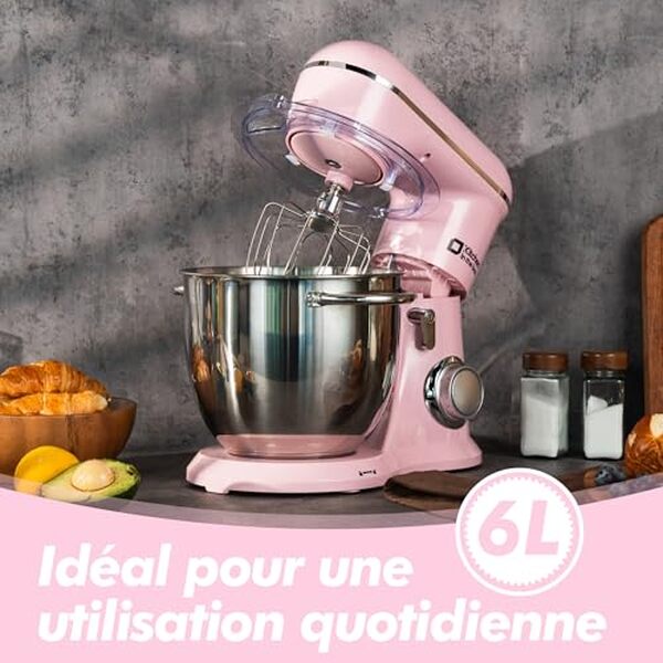 Découvrez le test complet du robot pâtissier Kitchen in the box 1300W : évaluation de sa puissance et polyvalence pour sublimer toutes vos recettes. Un incontournable pour les passionnés de pâtisserie  !