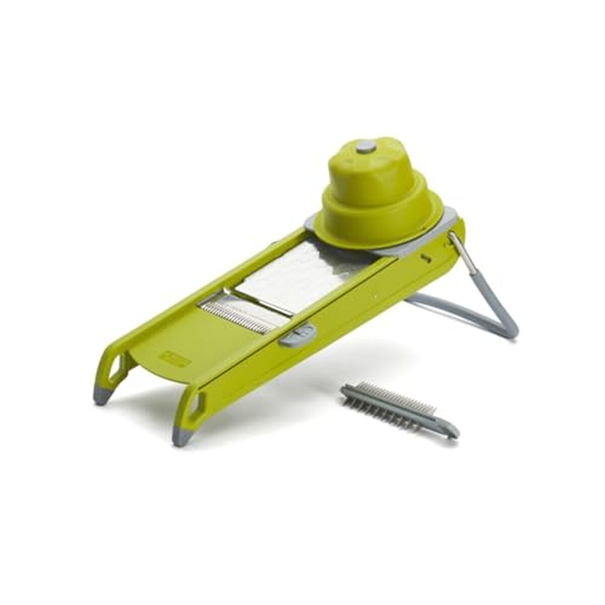 Test de la mandoline De Buyer Swing Plus verte