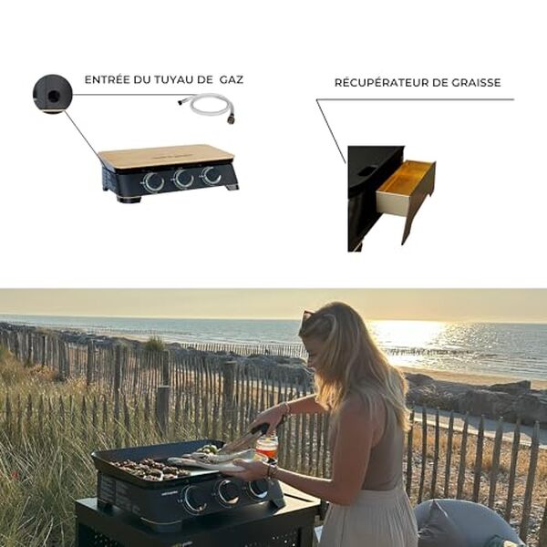 Découvrez notre test complet de la plancha Dune 70 Cook'in garden : une puissance exceptionnelle pour des moments de convivialité inoubliables en extérieur.
