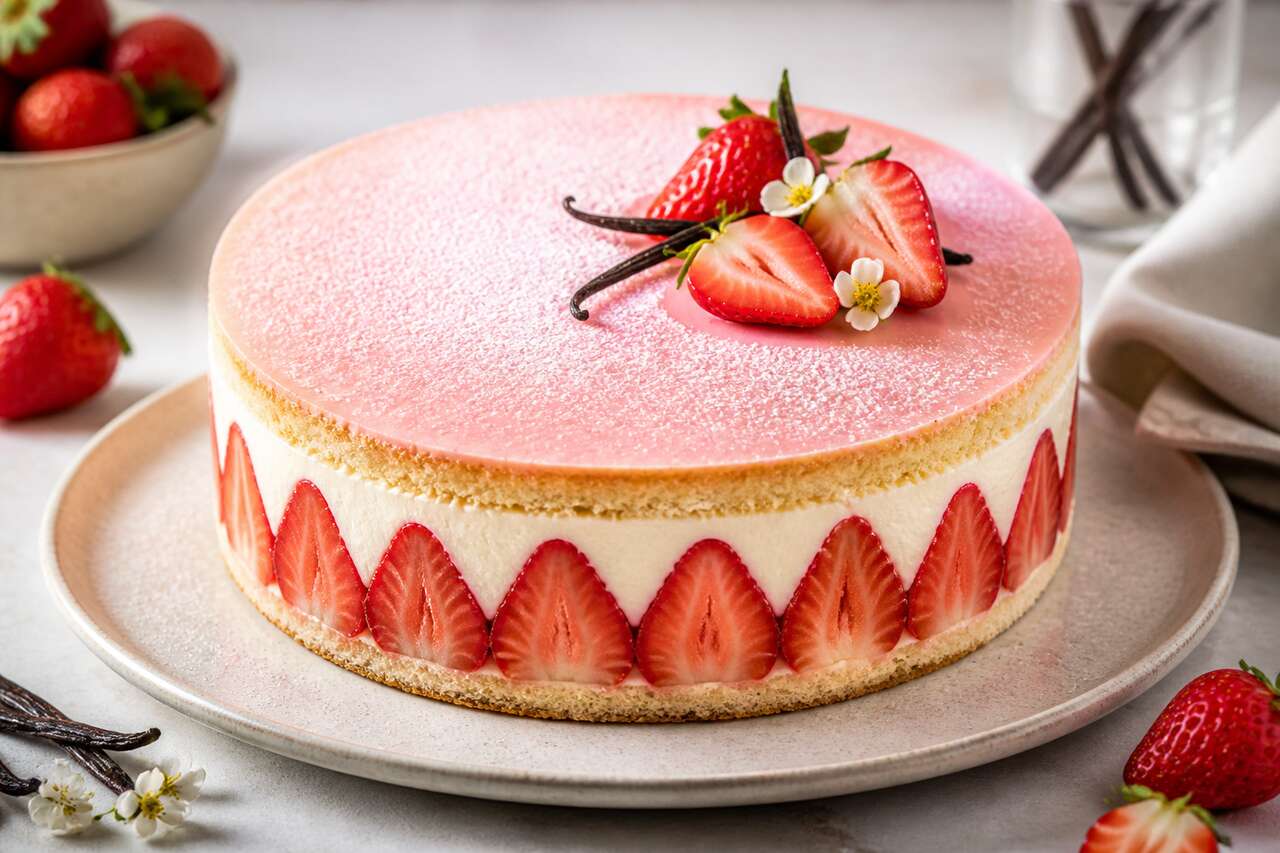 Recette du fraisier léger et facile