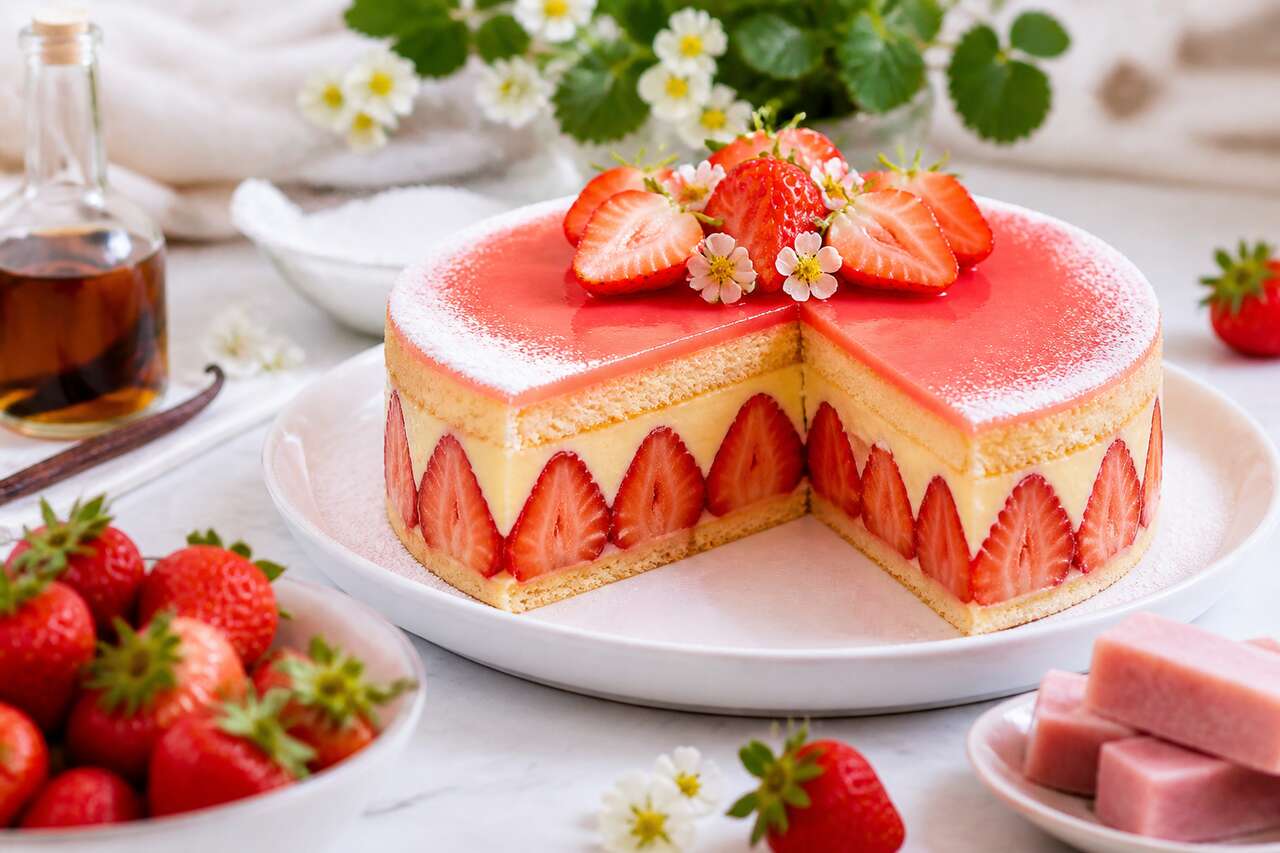 Recette du fraisier : le classique de la pâtisserie française