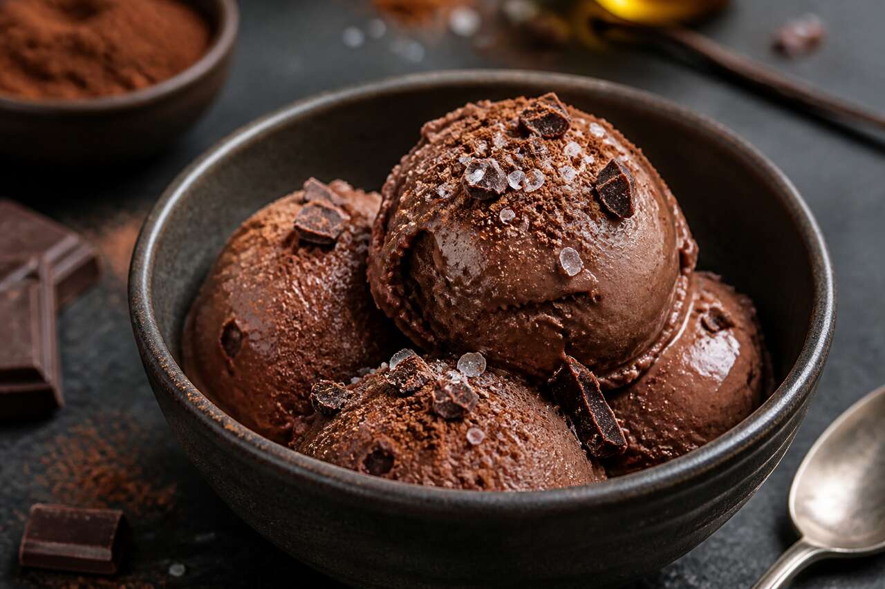 Recette de sorbet au chocolat maison
