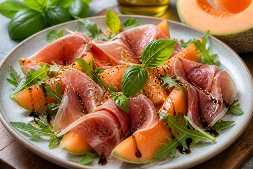 Recette de prosciutto et melon : l'alliance parfaite de l'été