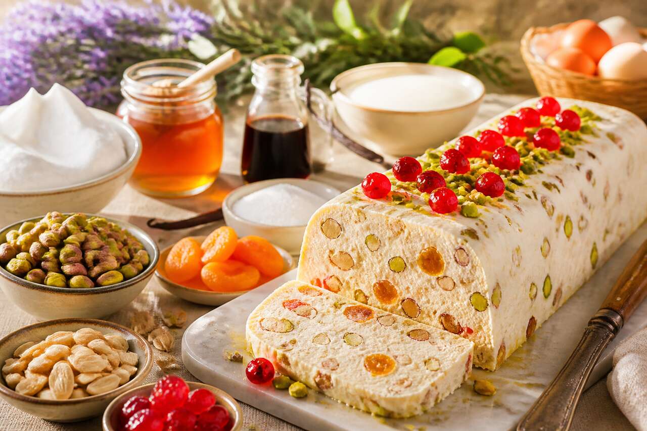 Recette de nougat glacé maison facile et gourmand