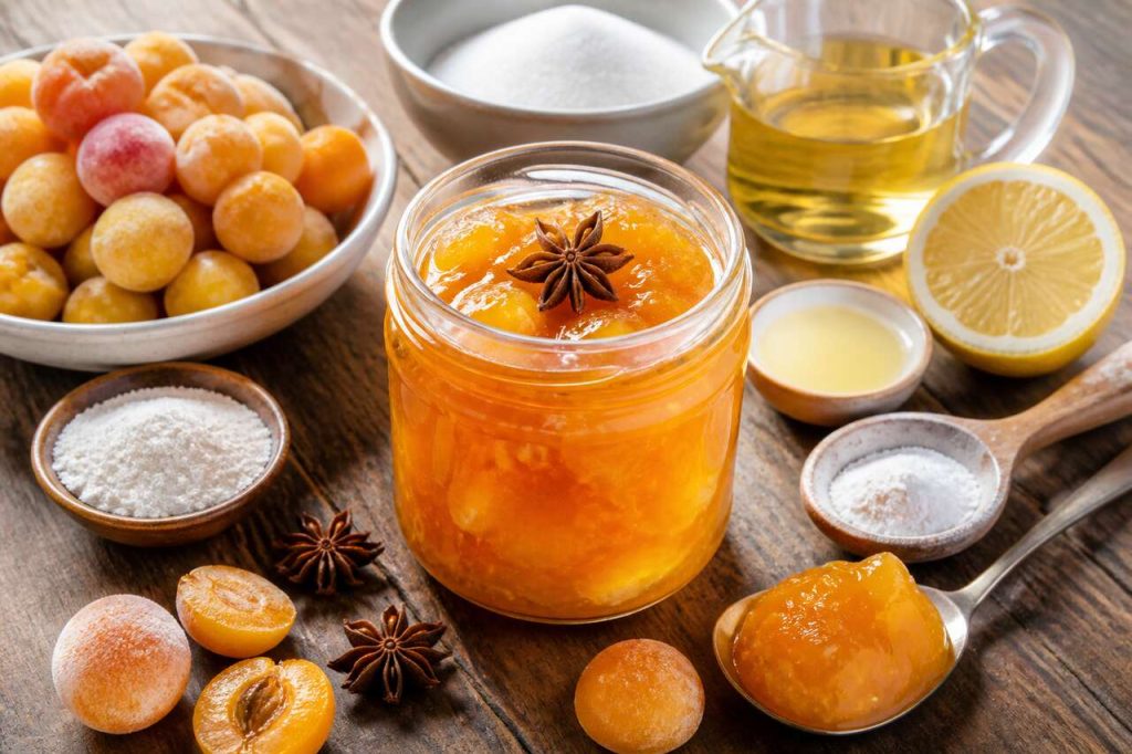 Recette de confiture de mirabelles au vin blanc