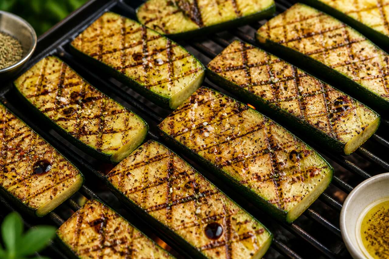 Recette de courgettes grillées au barbecue